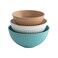 Nordic Ware Prep and Serve Mixing Bowls Set 3Piece EarthTones