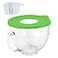 Kitwanda Glass Bowl Compatible With KITCHENAID 455 QT TiltHead Stand Mixerwith Lid Measurement MarkingsAllows Placing it in the Microwave and Refrigeratr