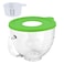 Kitwanda Glass Bowl Compatible With KITCHENAID 455 QT TiltHead Stand Mixerwith Lid Measurement MarkingsAllows Placing it in the Microwave and Refrigeratr