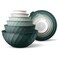 COOK WITH COLOR Mixing Bowls with Lids 12 Piece Plastic Nesting Bowls Set includes 6 Prep Bowls and 6 Lids Microwave Safe Mixing Bowl Set Green Diamond