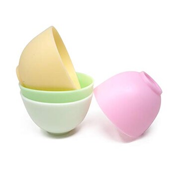 Honbay 4PCS Silicone Mixing Bowl Prep and Serve Bowls for Mixing Facial Mask or Holding Ingredients 1068CM
