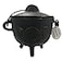 Crystalo Triple Moon Cast Iron Cauldron with Lid 4