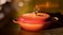 Le Creuset Enameled Cast Iron Signature Braiser 35 qt Flamme Doree with Crucible Knob