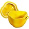 STAUB Zwilling Ceramic by Paprika Cocotte Yellow Ceramic Height 107 cm x Width 151 cm Volume 047 L