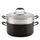 Anolon Advanced HardAnodized Dutch Oven Multipurpose Steamer Set 85Quart Graphite