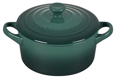Le Creuset Stoneware Mini Round Cocotte 14 oz Artichaut