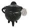 Crystalo Cast Iron Cauldron with Lid 275 D x 3 H Triqueta