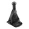 Qiilu Gear Knob Shift Boot for B5 5 Speed Shifter Shift Boot Knobs Cover Car Gear Shift Knob Gear Stick Gaiter Boot Frame Kit with Leather