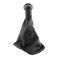 Qiilu Gear Knob Shift Boot for B5 5 Speed Shifter Shift Boot Knobs Cover Car Gear Shift Knob Gear Stick Gaiter Boot Frame Kit with Leather