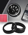 AUGREX Upgrade VolumeGear Shift Switch Control Knob Trim Metal Button Covers Fit for Mustang MachE 2021 2022 Zinc Alloy Black