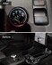 AUGREX Upgrade VolumeGear Shift Switch Control Knob Trim Metal Button Covers Fit for Mustang MachE 2021 2022 Zinc Alloy Black