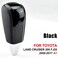 Fouedy Car Automatic Gear Shift Knob for Toyota Land Cruiser 200 FJ20 20082017 Gear Knob Lever Shifter Handle StickBlack