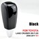 Fouedy Car Automatic Gear Shift Knob for Toyota Land Cruiser 200 FJ20 20082017 Gear Knob Lever Shifter Handle StickBlack