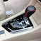 Zacxoxsr Genuine Leather Gear Shift Knob Cover Protector Hand Sewing for Toyota Camry 20122014 2015 RAV4 20132016 2017 2018 Yaris 20152017 Corolla 20142018 Accessories 6 Lychee with Red Sewing
