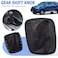 Hacreyatu Automatic Gear Stick Shift knob Cover Gearbox Shift knob Boot Compatible with Toyota Hilux Vigo 20052015 4WD Gearbox HandleBlack