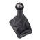 Kakulkomen 5 Speed Gear Stick Shift Knob Leather Boot for VW Beetle 1998 1999 2000 2001 2002 2003 2004 2005 2006 2007 2008 2009 2010 Black