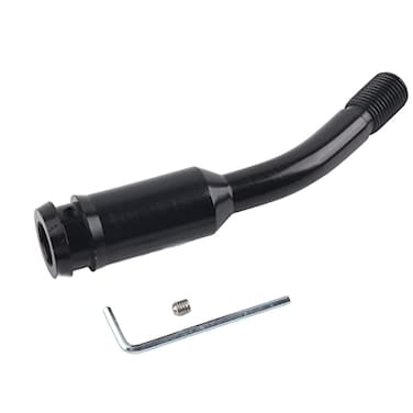 KIMISS 5inch Car Shift Knob Extender Straight Gear Shifter Lever Extension for T4 19902003 Black Shift knob Lever Extension Extender