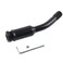 KIMISS 5inch Car Shift Knob Extender Straight Gear Shifter Lever Extension for T4 19902003 Black Shift knob Lever Extension Extender