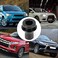 KIMISS Aluminum Shift Knob Boot Retainer Car Gear Shift Knob Boot Retainer Nut Adapter M10x15 Thread Fit for Shift Boot knob Adapter