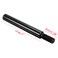 Pursuestar Black 4 Inch Aluminum Shift Knob Extender Extension for 5 6 Speed Manual Gear Shifter Lever 12X125 M12x125