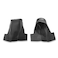 QianBao Compatible with Chevrolet Equinox 20162020Malibu Genuine Leather Carbon Fiber Pattern Gear Shift Knob Protector Cover Interior Accessories Black Stitch