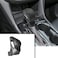 QianBao Compatible with Chevrolet Equinox 2021 2022 2023 Genuine Leather Carbon Fiber Pattern Gear Shift Knob Protector Cover Interior Accessories Black Stitch