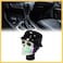 REPAIROCK Auto Car White Black Skull Design Gear Stick Shift Knob Shifter Cover Auto Replacement Parts