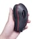SUNBREATH Compatible with DIY Genuine Leather Carbon Fiber Texure Gear Shift Knob Cover Interior Accessories Protector for Ford Focus Mondeo Fusion Edge Autoamtic Shift Black with Red Stitches