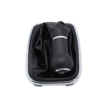 TAKPART 5 Speed Car Gear Shift Knob Gaiter Boot Cover 5Speed Shift Knob Shifter Gear Boot Compatible with VW Golf GTI R32 Jetta Bora MK4