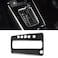 WINKA Car Gear Shift Panel Cover Compatible with Nissan Sentra 20162021 Center Console Gear Shifter Indicator Panel Auto Gear Shift Knob Frame Trim for Car Carbon Fiber Interiorfor Car Accessories