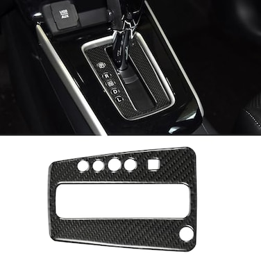 WINKA Car Gear Shift Panel Cover Compatible with Nissan Sentra 20162021 Center Console Gear Shifter Indicator Panel Auto Gear Shift Knob Frame Trim for Car Carbon Fiber Interiorfor Car Accessories