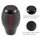 X AUTOHAUX 5 Speed Manual Gear Stick Shift Knob Transmission with Dust Cover Gear Lever Stick Shifter Handle for Honda Civic 19921995 Black