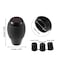 X AUTOHAUX 5 Speed Manual Gear Stick Shift Knob Transmission with Dust Cover Gear Lever Stick Shifter Handle for Honda Civic 19921995 Black