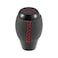 X AUTOHAUX 5 Speed Manual Gear Stick Shift Knob Transmission with Dust Cover Gear Lever Stick Shifter Handle for Honda Civic 19921995 Black