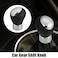 X AUTOHAUX 6 Speed Manual Gear Shifter Knob Stick Head Lever for Mazda 3 5 6 323 626 RX8 Plastic Black Shifter Knob