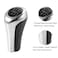 X AUTOHAUX 6 Speed Manual Gear Stick Shift Knob Transmission for BMW X1 E84 for BMW X3 E83 ABS Faux Leather Black Silver Tone