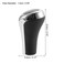 X AUTOHAUX 6 Speed Manual Gear Stick Shift Knob Transmission for BMW X1 E84 for BMW X3 E83 ABS Faux Leather Black Silver Tone