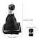 X AUTOHAUX Car 6 Speed Manual Gear Shift Knob for Volkswagen Jetta for VW GTI 20062014 for VW Golf Stick Shifter Knobs Cover Plastic Black