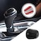 X AUTOHAUX Car Gear Shift Knob Cover Sticker Stainless Steel for Chevrolet Equinox 20182020 Black