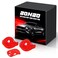 Bonbo for Mustang Auto Gear Shift Knob Cover Trim Interior Trim Accessories Compatible with Ford Mustang 20152024 Red