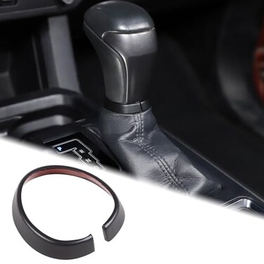 Aunginsy Gear Shift Knob Ring Cover Compatible with Toyota Tacoma 20162023 Center Console Gear Shift Head Trim Ring Gear Handle Down Gear Lever Decorative Protection Cover ABS Interior Accessories