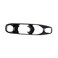 crosselec Carbon Fiber Gear Shift Panel Cover Trim for Chevrolet Corvette C8 20202025Gear Shift Panel