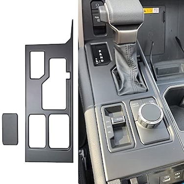 Kolya Compatible with 2022 2023 2024 2025 Toyota Tundra Accessories Center Console Gear Shift Panel Cover Trim for Toyota Sequoia Accessories Matte Black