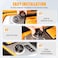 LLKUANG Car Center Console Driving Mode Knob Cover Trim Fit for Chevrolet Corvette C7 20142019 Aluminum Alloy Multimedia Adjustment Knob Button Covers1pcs