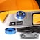 LLKUANG Car Center Console Driving Mode Knob Cover Trim Fit for Chevrolet Corvette C7 20142019 Aluminum Alloy Multimedia Adjustment Knob Button Covers1pcs