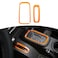 RT-TCZ RTTCZ for Jeep JK Gear Shift Panel Trim Cover Orange for Jeep Wrangler JK JKU 20112017 Orange Interior Accessories 2pcs