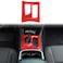 Voodonala for Charger Center Consoles Gear Shift Shifter Shift Lever Transmission Gearstick Trim Panel for 20152024 Dodge Charger Interior Accessories ABS Red 1pc