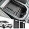 D-Lumina DLumina RAV4 Center Console Organizer Compatible with Toyota RAV4 2019 2020 2021 2022 2023 2024 2025 Armrest Secondary Storage Tray wBlack AntiDust Mats