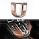 AntBooBoo for Honda CRV Gear Shift Box Panel Peach Wood Grain Interior Trim Cover Moulding for CR V 2022 2021 2020 2019 2018 2017 EX EXL Not for Hybrid