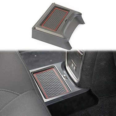 crosselec Rear Row Seat Center Console Corridor Aisle Mobile Phone Storage Box Upgrade Kit For Dodge Charger 20112021Chrysler 300 20152021